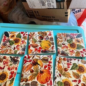 Ceramic coasters